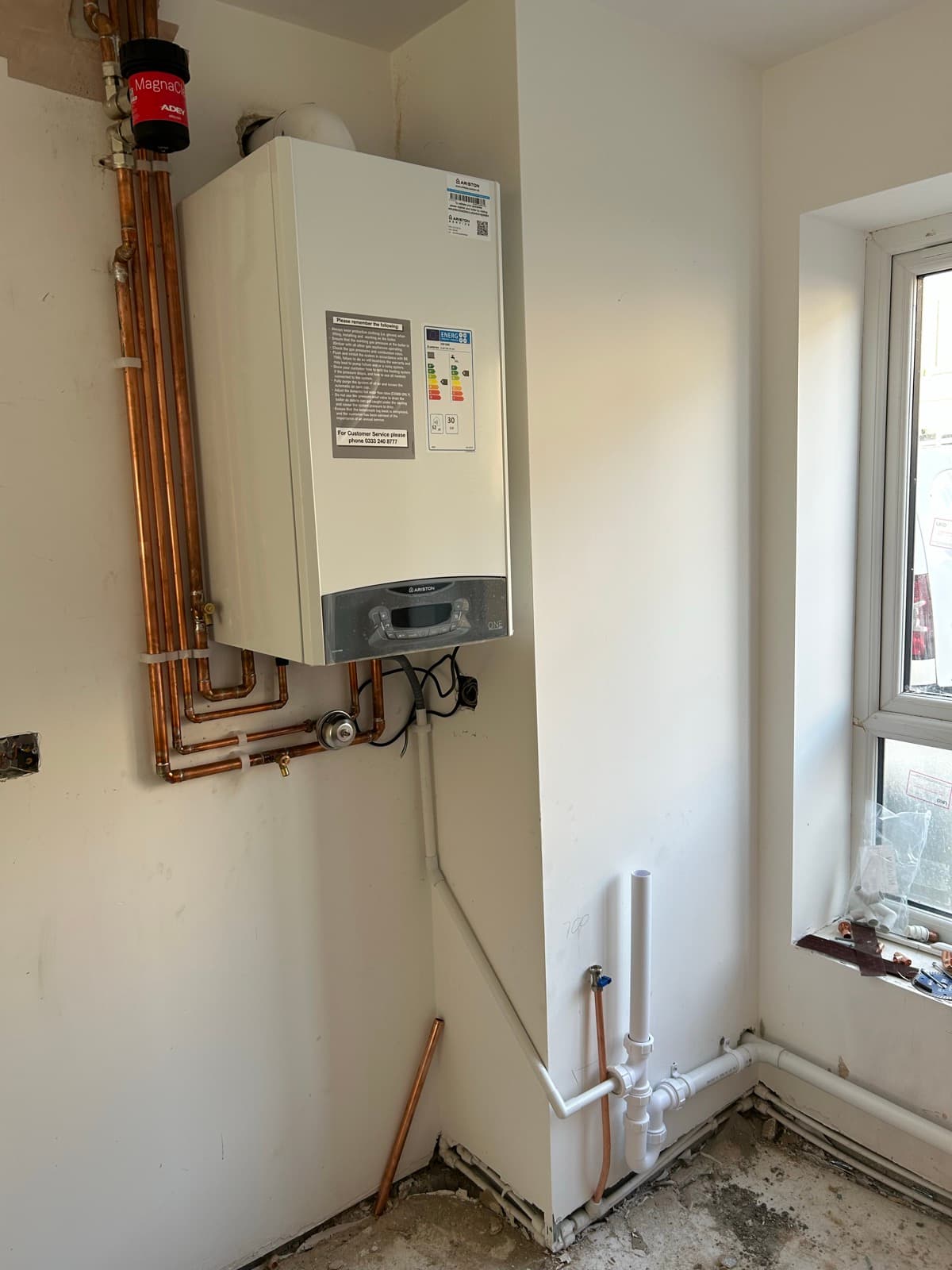 Professional boiler installation by Pickles Gas